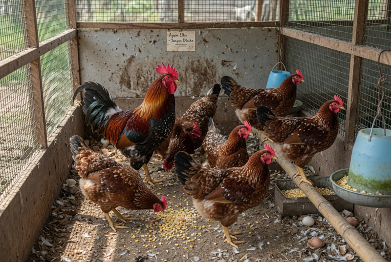Ayam ELBA Petelur